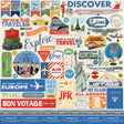 PASSPORT 12X12 Sticker Sheet by ECHO PARK