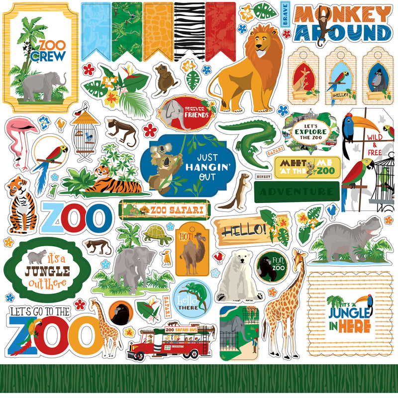 Zoo Adventure Element Sticker