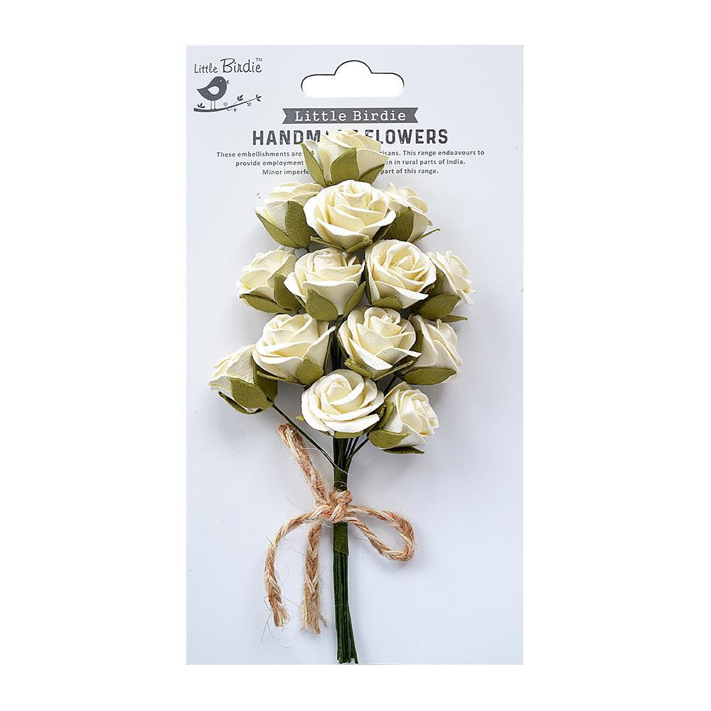 Charlie Shabby Chic White Roses