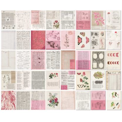 Color Swatch Blossom – Collage Sheets