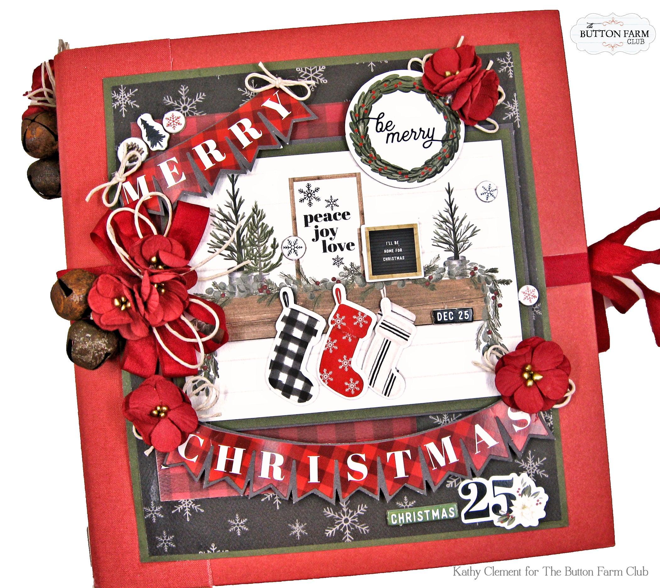 Farmhouse Christmas Holiday Binder ~ Digital Tutorial