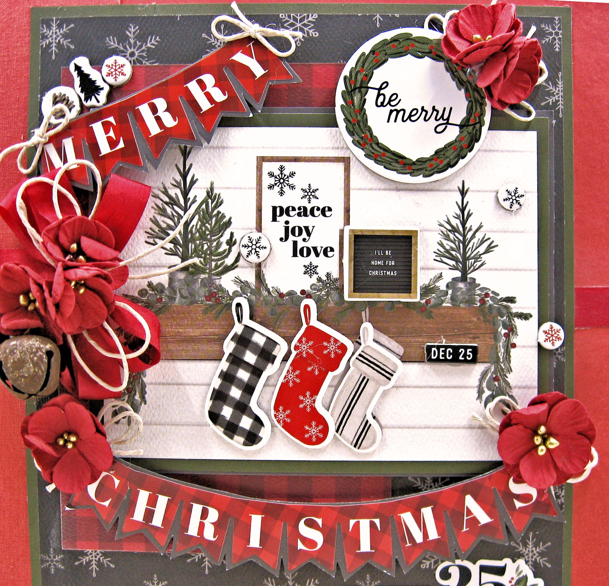 Farmhouse Christmas Holiday Binder ~ Digital Tutorial