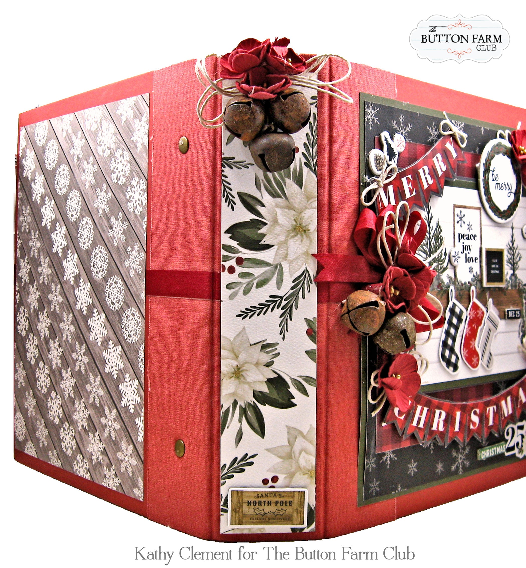 Farmhouse Christmas Holiday Binder ~ Digital Tutorial