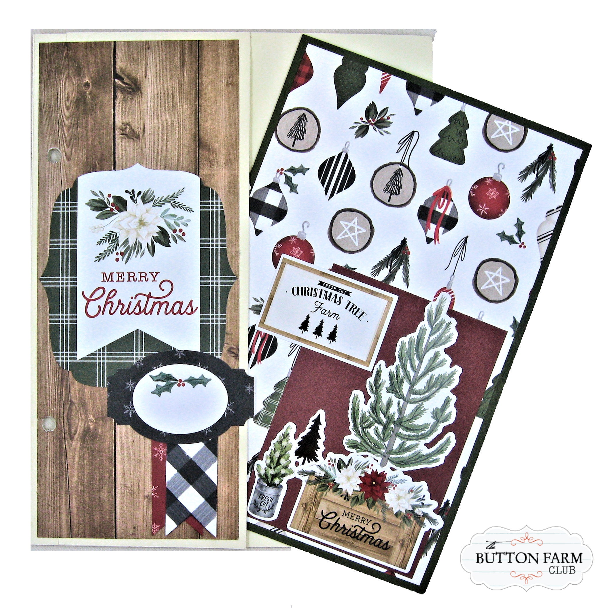 Farmhouse Christmas Holiday Binder ~ Digital Tutorial