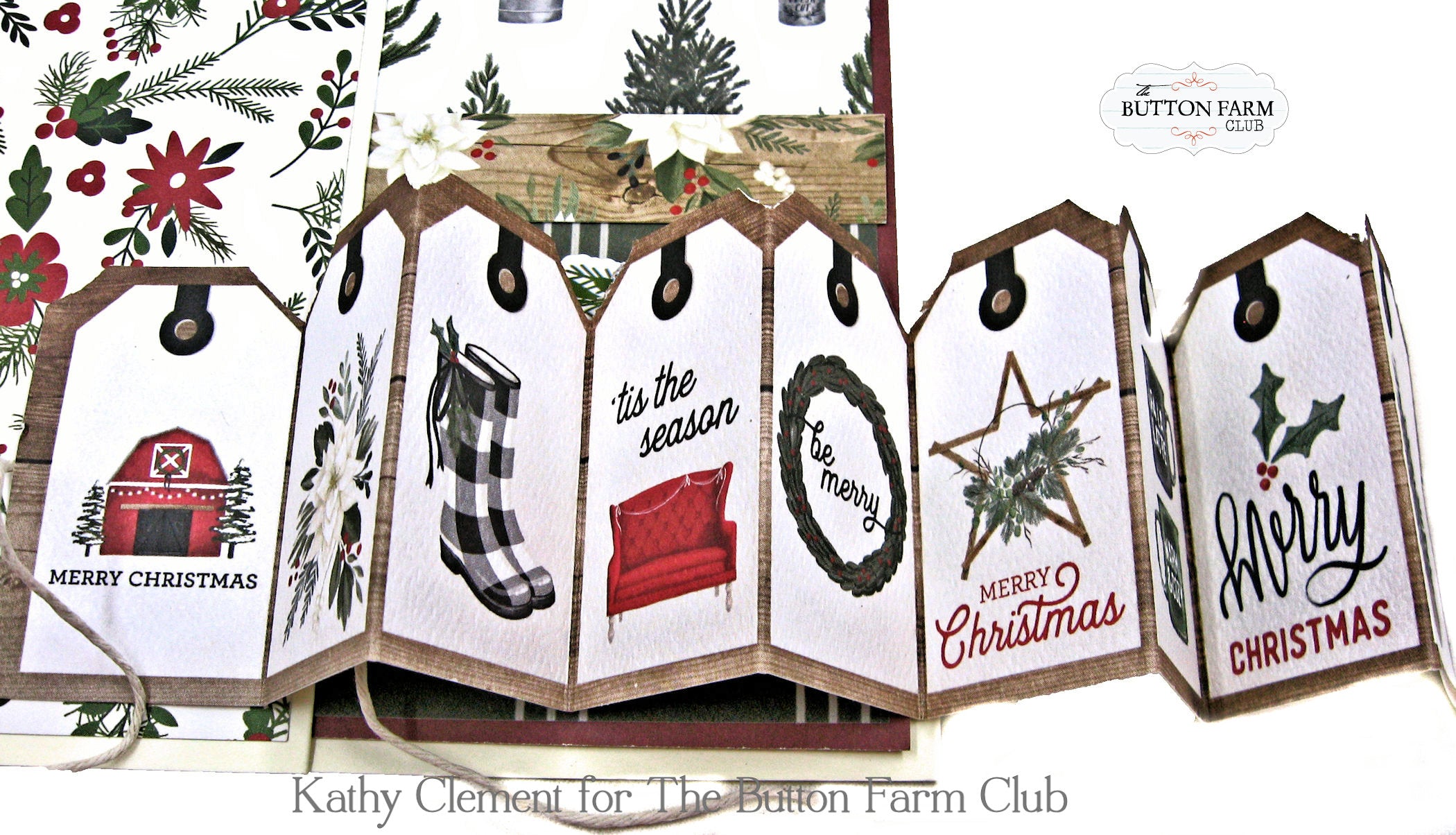 Farmhouse Christmas Holiday Binder ~ Digital Tutorial