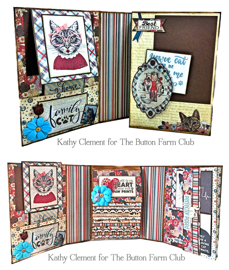 Things I learned from my CAT Mini Album by Kathy Clement ~ Digital Tutorial