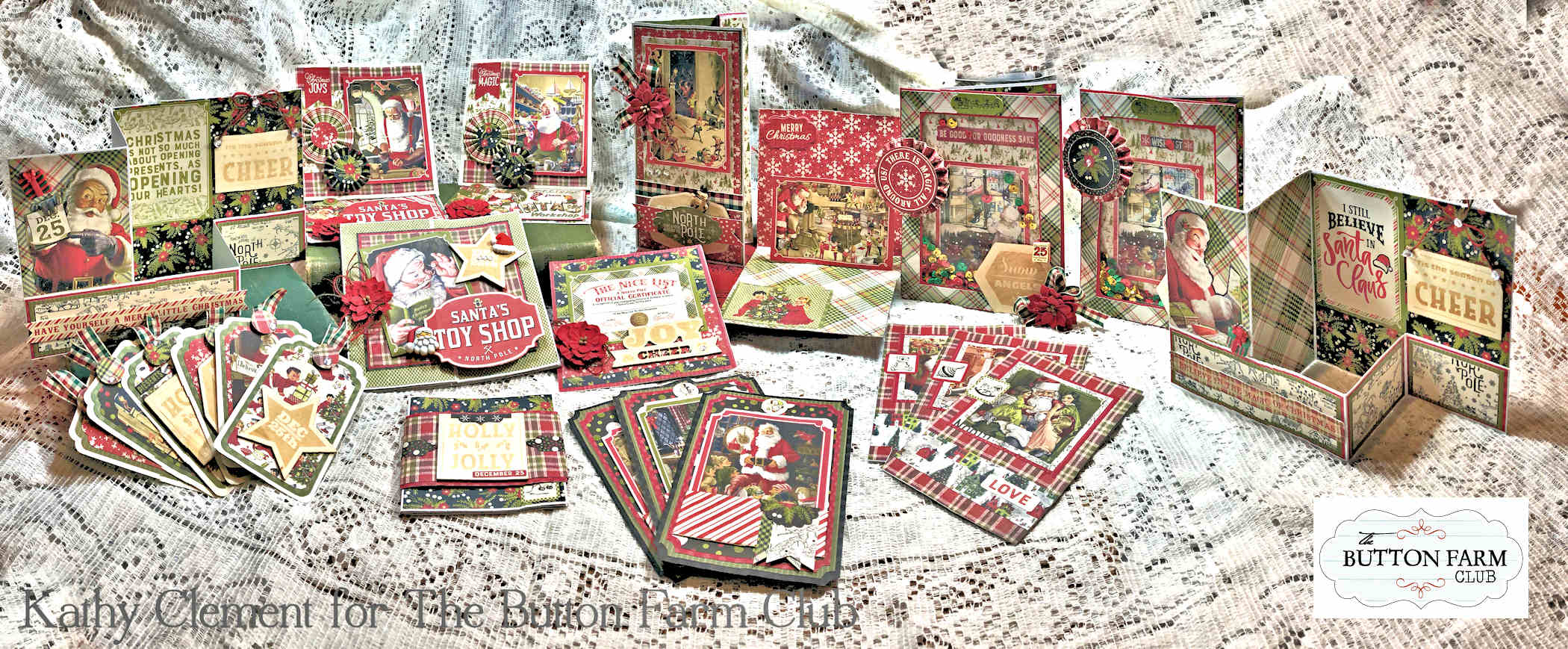 A Magical Christmas Card Kit by Kathy Clement ~ DIGITAL TUTORIAL