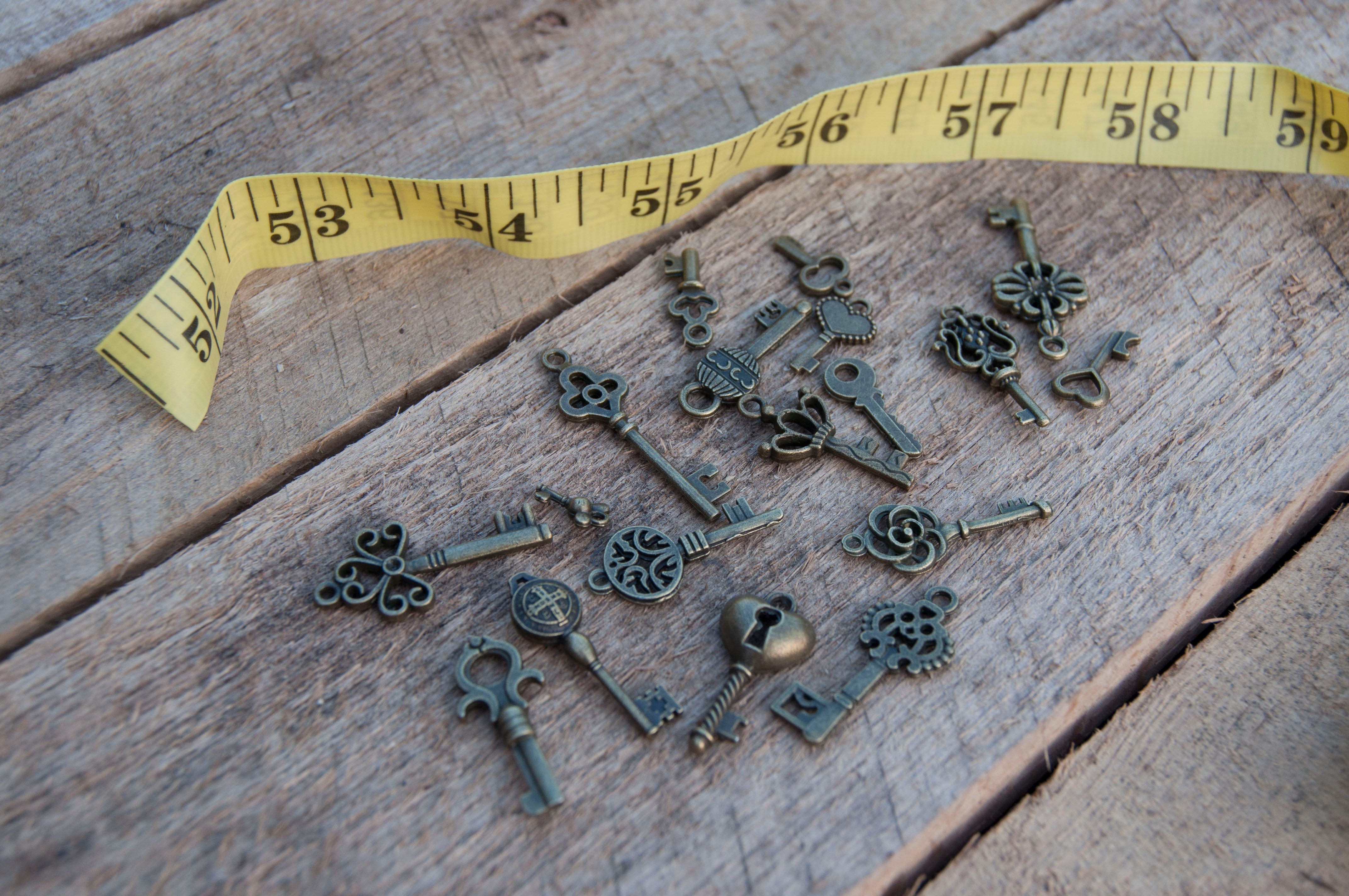 Keys Charms for Embellishment