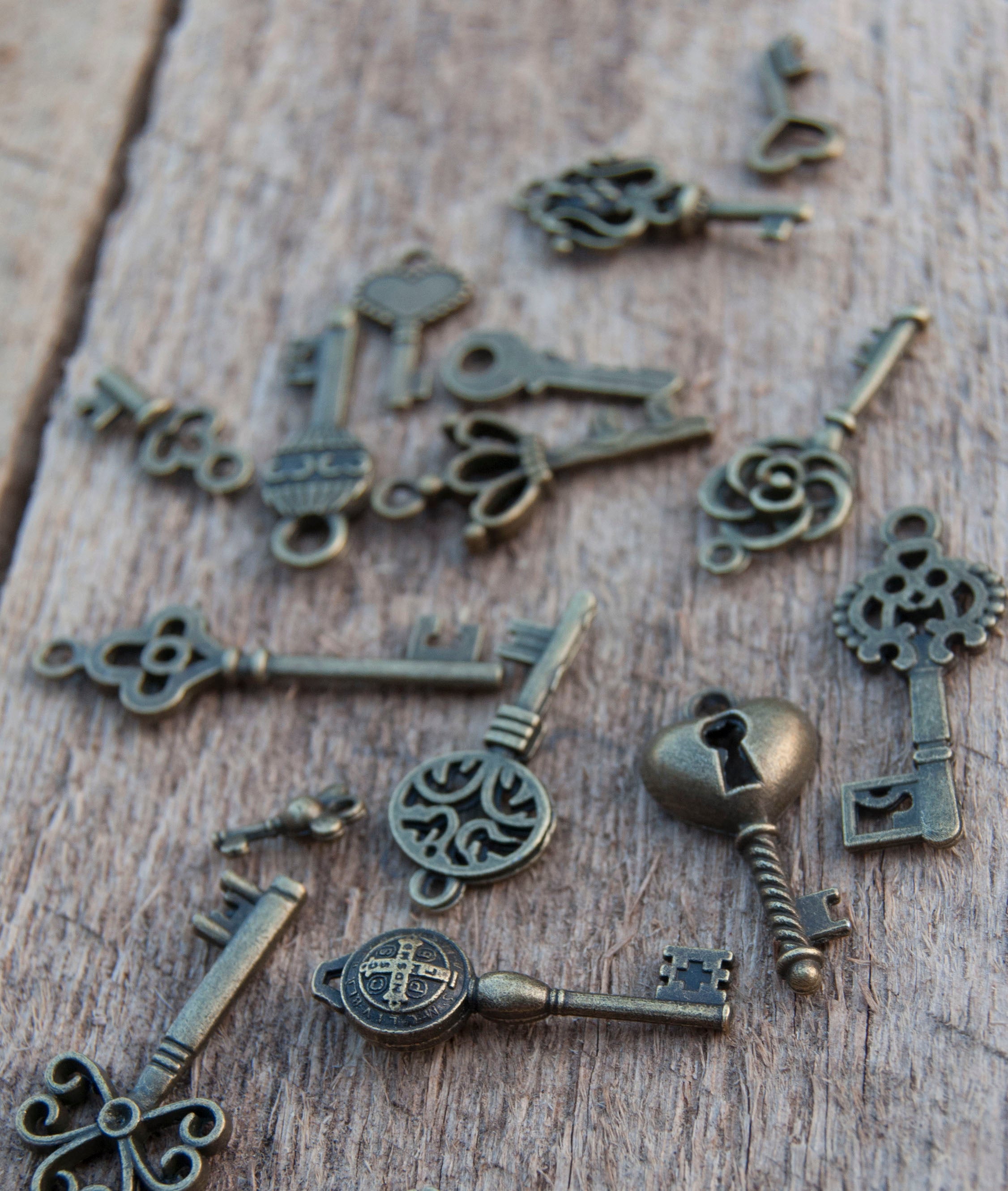 Keys Charms for Embellishment