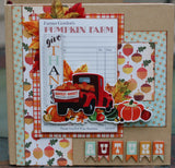 Fall Break  Button Farm Club Mini Album ~  Digital Tutorial