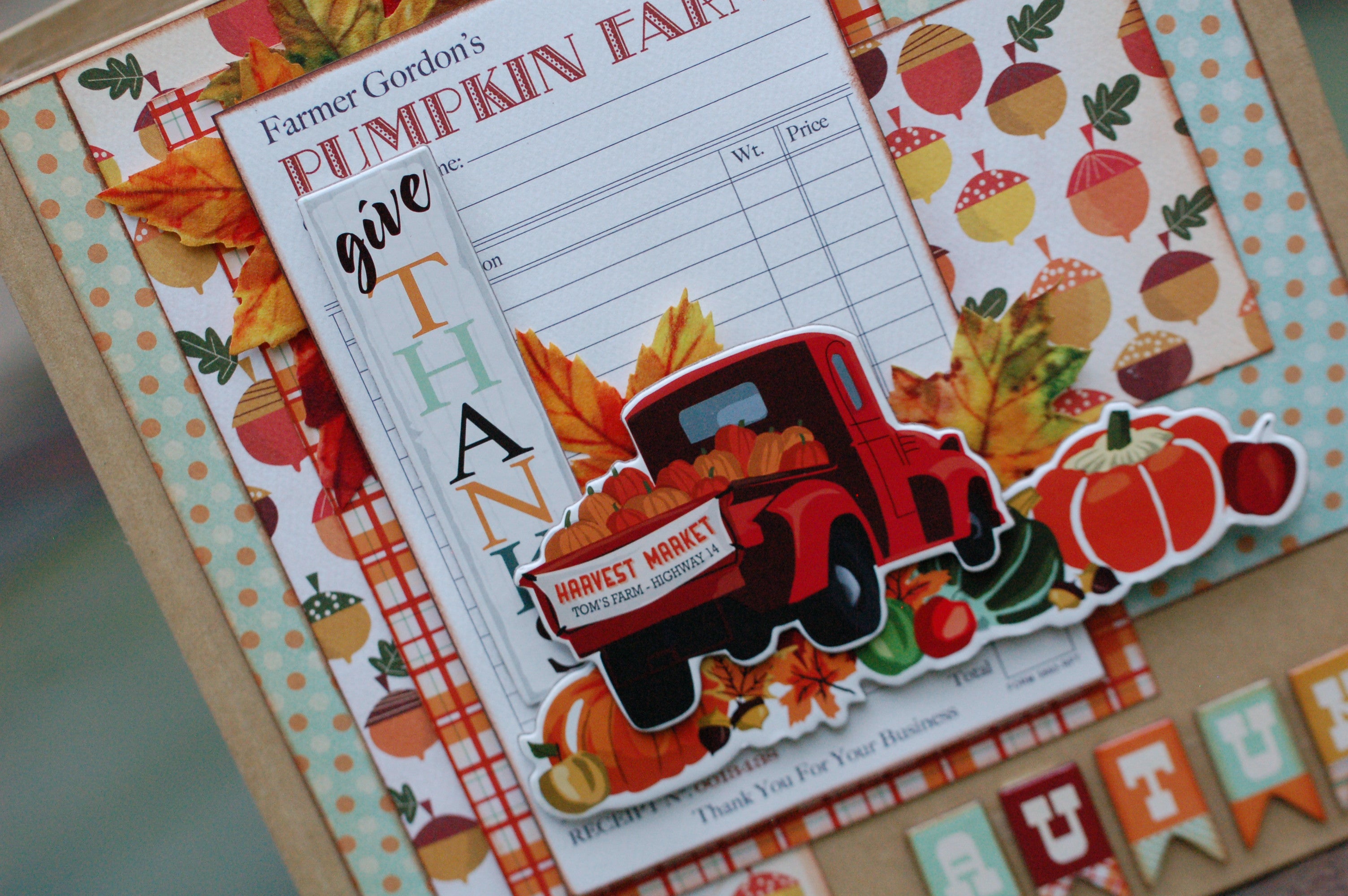 Fall Break  Button Farm Club Mini Album ~  Digital Tutorial