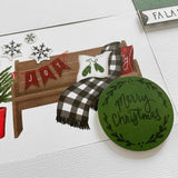 Home for Christmas Page Kit Digital Tutorial