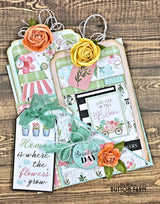 Carta Bella Flower Garden Card Kit by Kathy Clement - Digital Tutorial