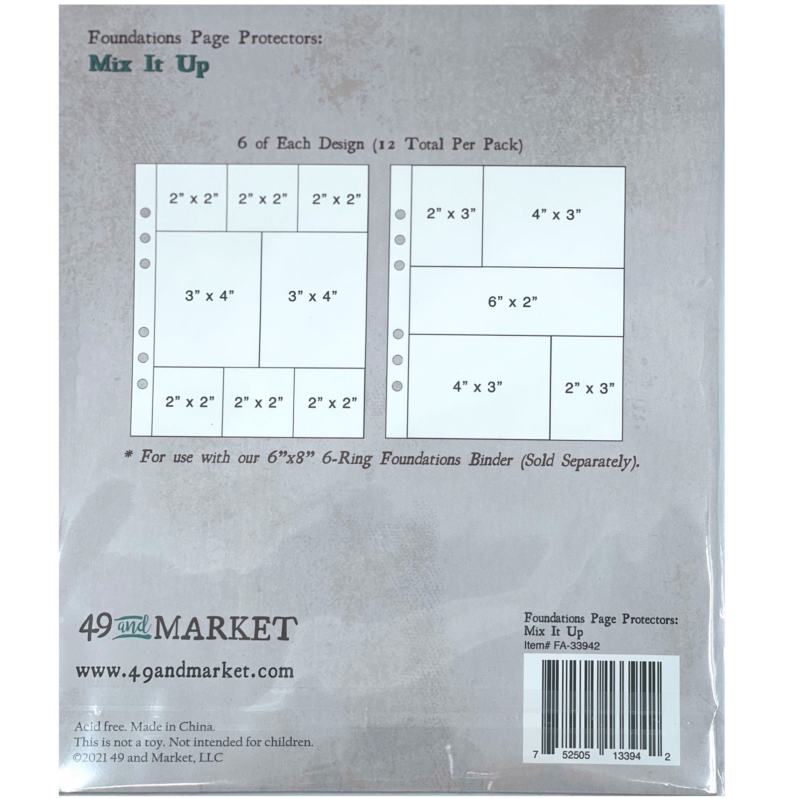 Foundations Essential Binder Bundle - Vintage Sage