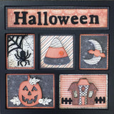 Halloween Shadow Box Kit ~ papers included