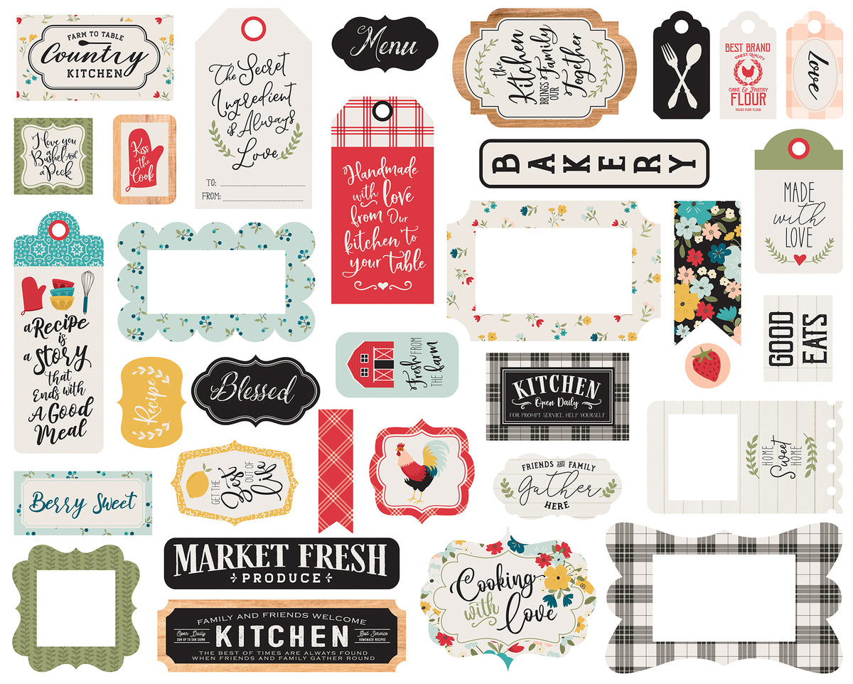 Farmhouse Kitchen Frames & Tags