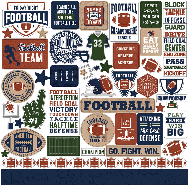 Football Element Sticker