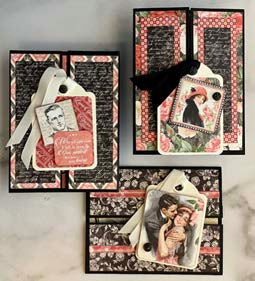 Graphic 45 Card Kit Vol 12 2022  - Mon Amour — Romantic Card Set