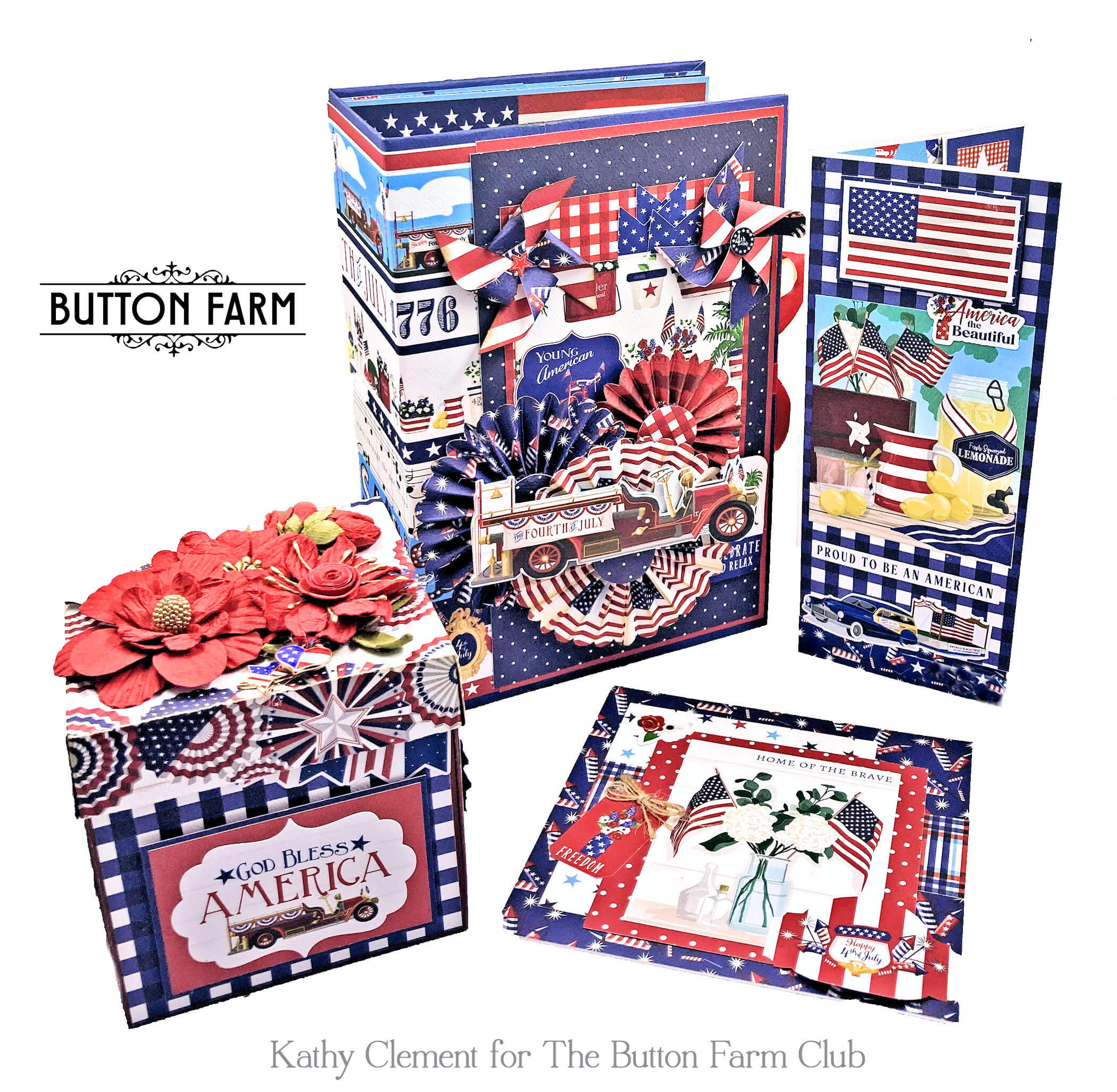 Patriotic Celebration Folio - Digital Tutorial