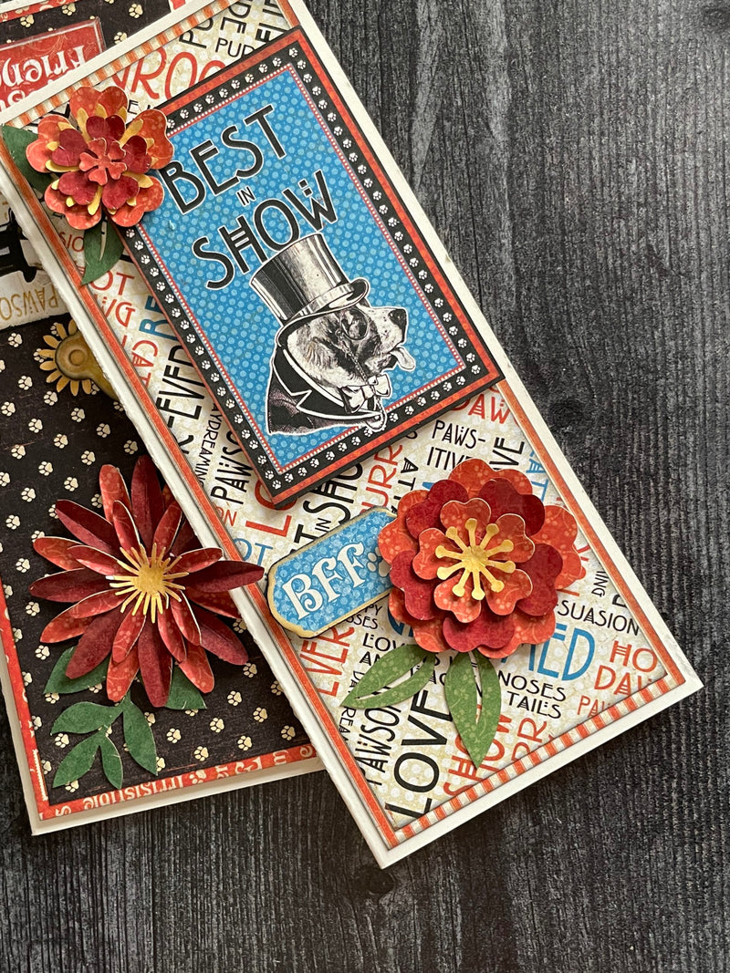 September G45 Well Groomed – Floral Slim-Line Card Set ~ Vol 9 - 2021