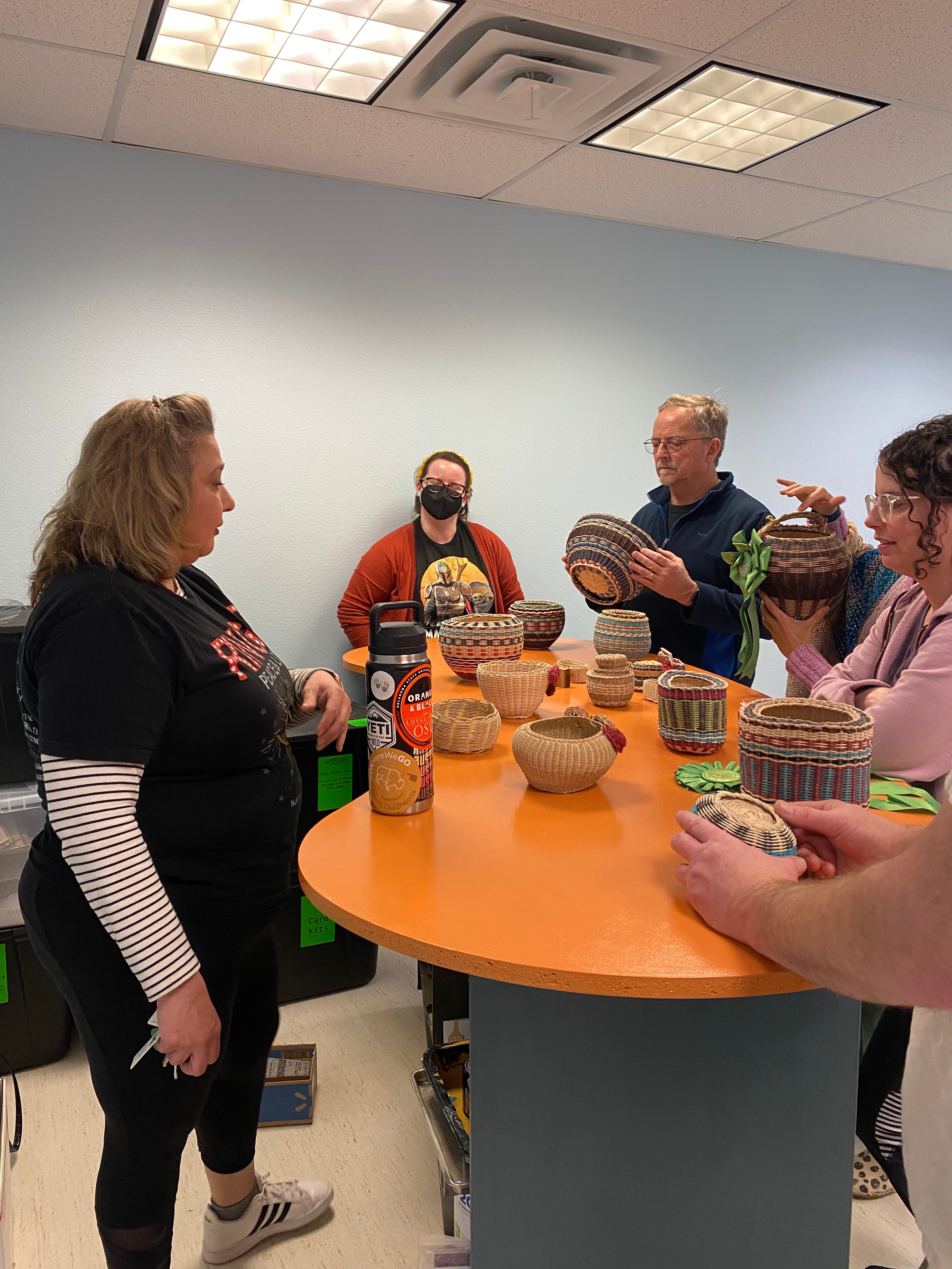 Saturdays Basket Class Cherokee Twist Art