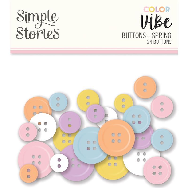 Color Vibe Buttons - Spring