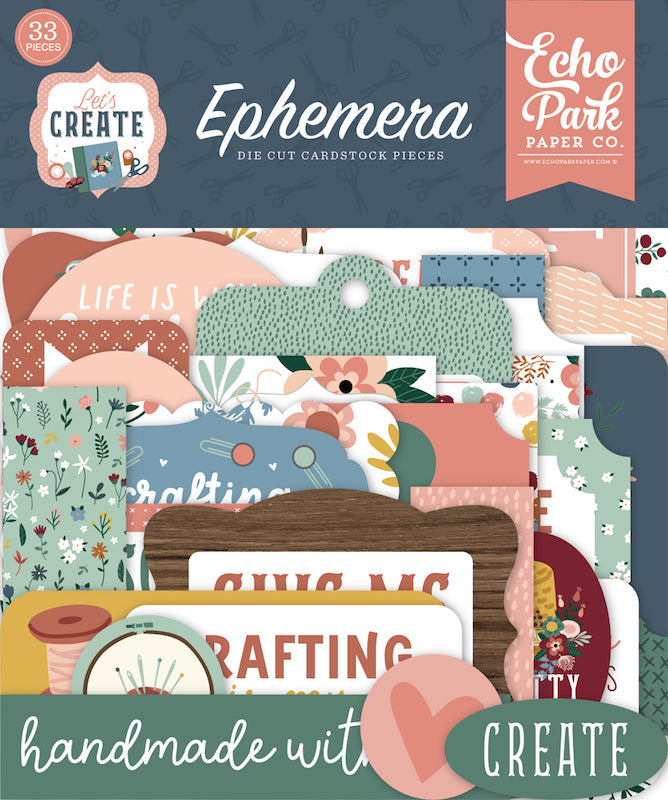 Echo Park - Let's Create Collection - Ephemera