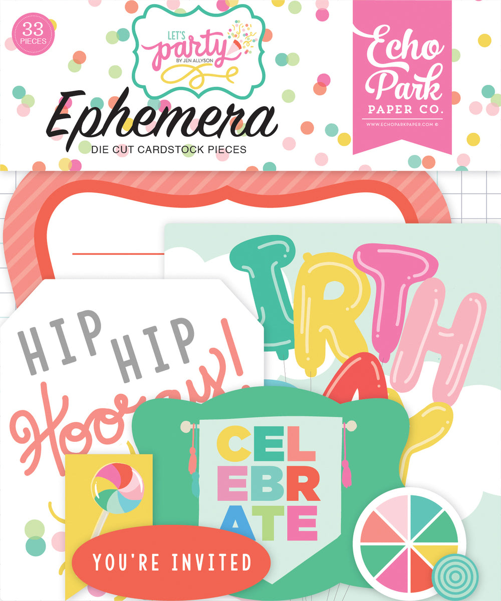 LET'S PARTY EPHEMERA