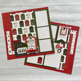 Home for Christmas Page Kit Digital Tutorial