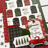Home for Christmas Page Kit Digital Tutorial