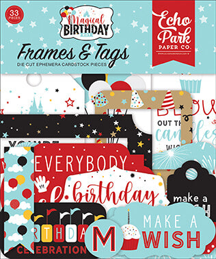 Magical Birthday Boy Frames & Tags