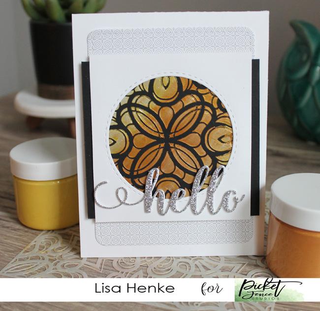 Picket Fence Studios Paper Glaze - Marigold Orange
