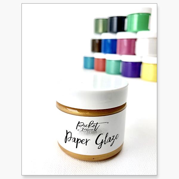 Picket Fence Studios Paper Glaze - Golden Rose