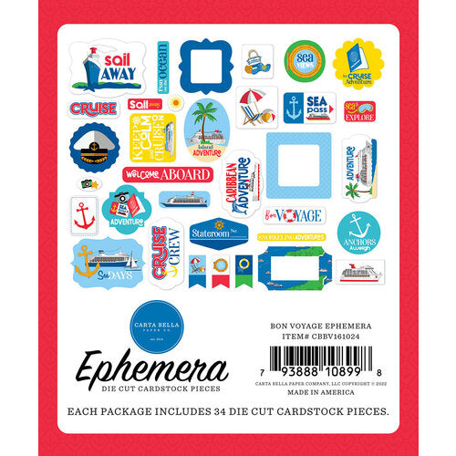 Bon Voyage Collection - Ephemera
