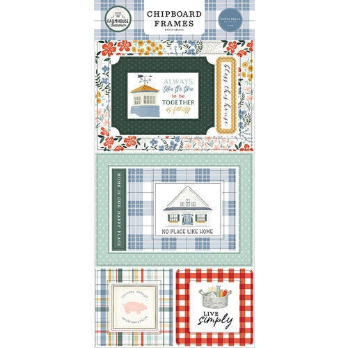 Farmhouse Summer Collection - Chipboard Frames
