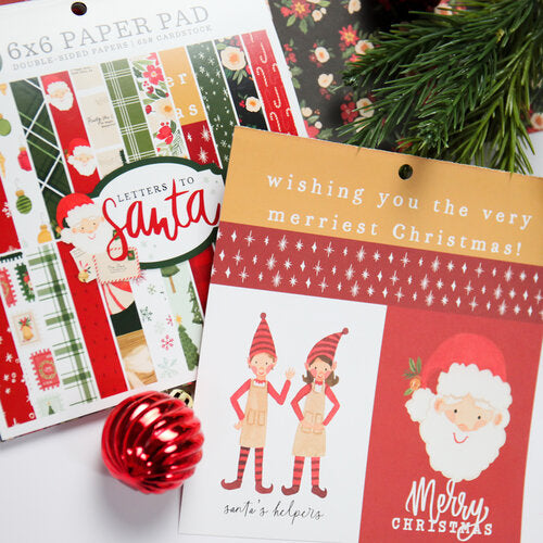 Letters To Santa Collection - Christmas - 6 x 6 Paper Pad