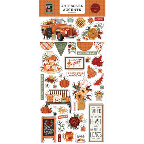 Welcome Fall Collection - Chipboard Accents