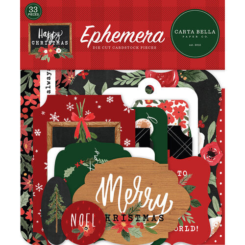 Happy Christmas Collection - Ephemera