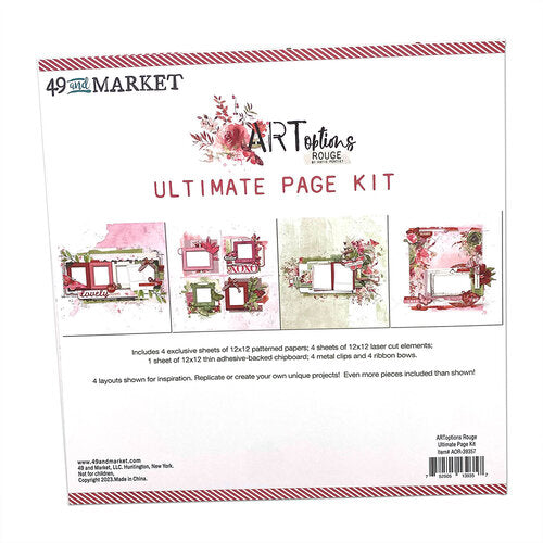 ARToptions Rouge Collection - Ultimate Page Kit