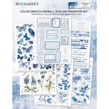 Color Swatch Inkwell Collection – 6×8 Rub-on Transfer Set
