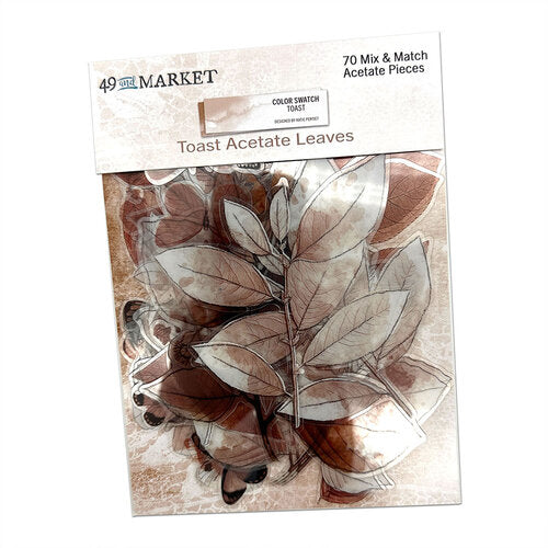Color Swatch Toast Collection - Acetate Leaves
