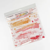 Spectrum Sherbet Collection - 12 x 12 Rub-On Transfers - Strawberry Lemonade