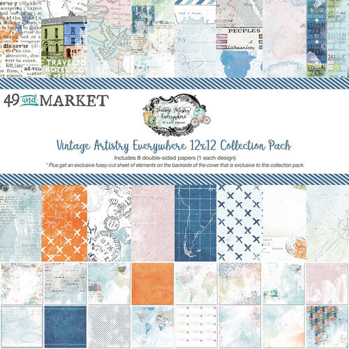 Vintage Artistry Everywhere Collection - 12 x 12 Collection Pack