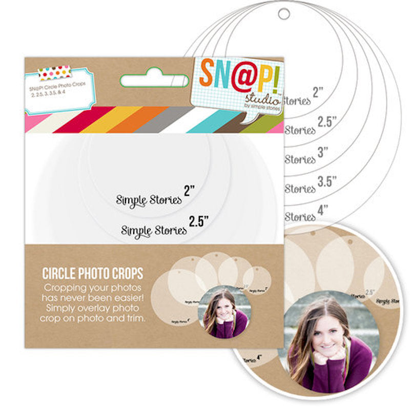 SNAP Studio Collection - Photo Crops - Circle