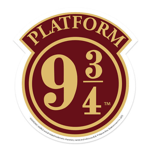 Harry Potter Collection - Platform Nine and Three Quarters Sticker