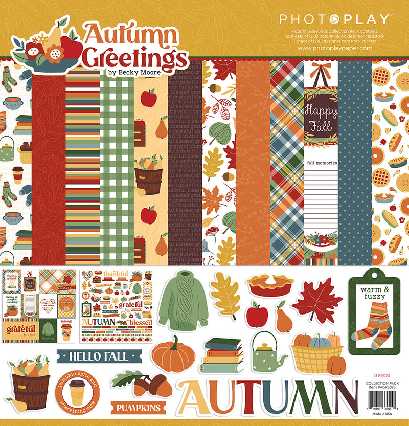 Autumn Greetings - Collection Pack