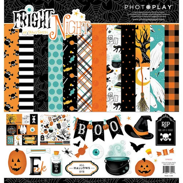 Fright Night Collection - Halloween - 12 x 12 Collection Pack