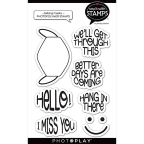 Say It With Stamps Collection - Dies - Talking Masks