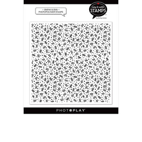 Say It With Stamps Collection - Clear Photopolymer Stamps - Dashes and Dots