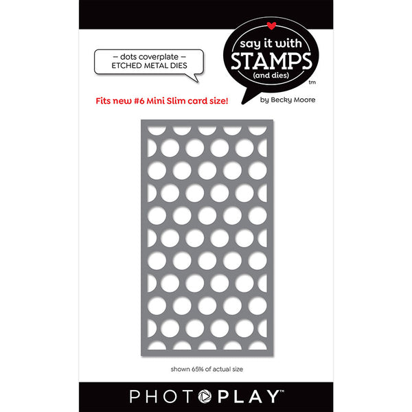 Say It With Stamps Collection - Dies - Dots Cover Plate #6